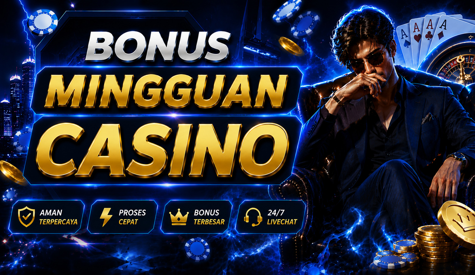 BONUS MINGGUAN CASINO